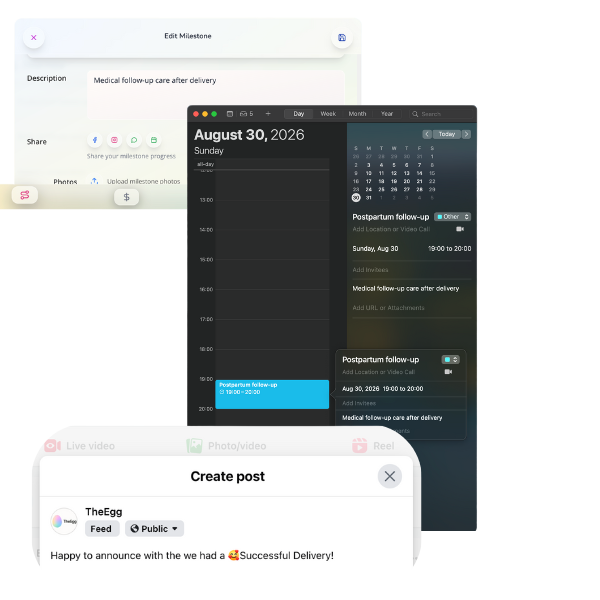 TheEgg App Sharing